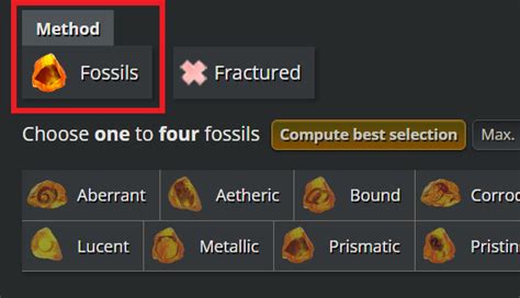 fossil resonators for exile.